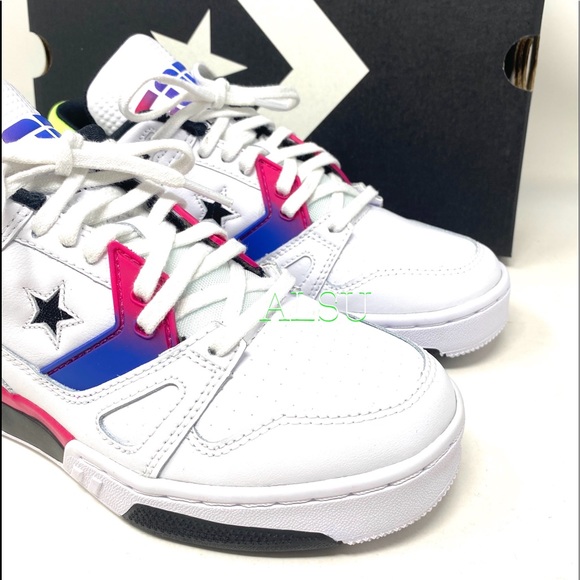 Converse ERX 260 Low Leather White Pink Casual Sneakers Women’s Size 7 167585C - Picture 7 of 11